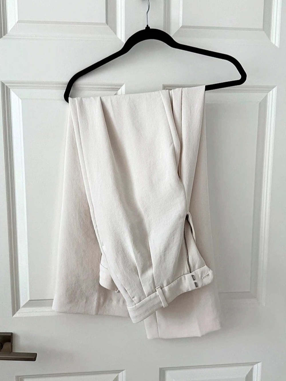 Wilfred The Effortless Pant Wide Leg Pants White Size 2 ARITZIA